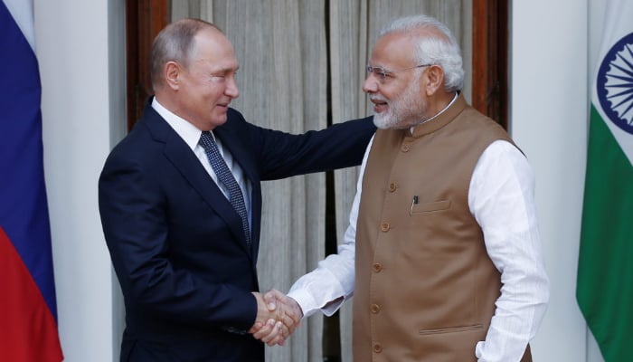 Russia's Putin seeks to boost energy, defence exports with India visit