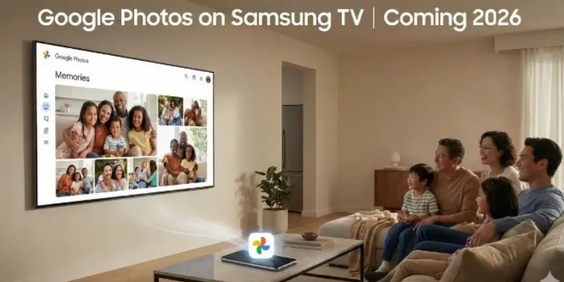 Google Photos coming to Samsung TVs in 2026