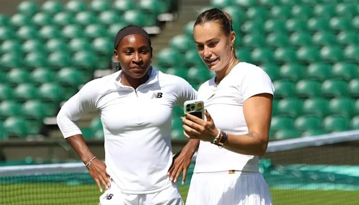 Women tennis players