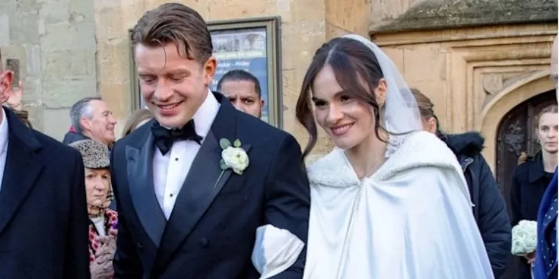 Wedding bells, family tension, and an Instagram twist at Adam Peaty’s wedding