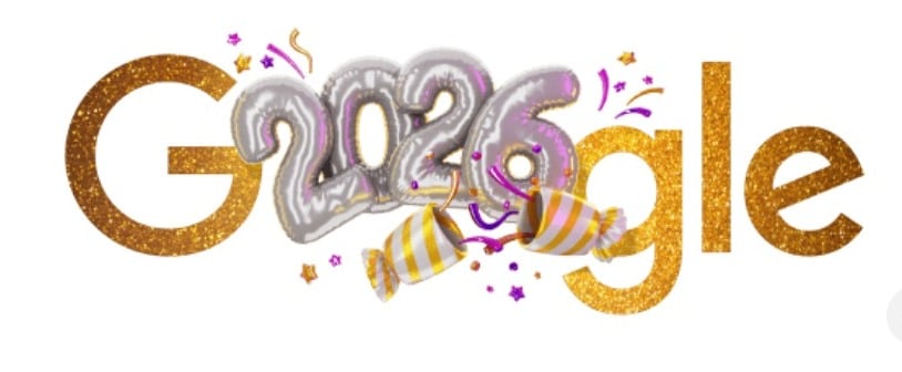 Unlock 2026 with Google’s dazzling Doodle