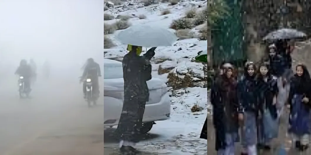 Winter grips Pakistan fog, rain, and snow sweep the country