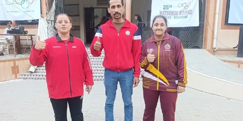 Three generations of weightlifters shine at national games