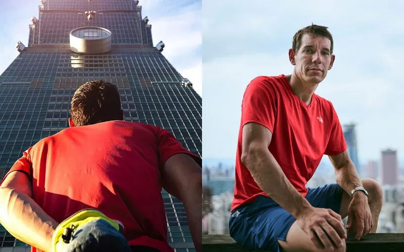 Alex Honnold makes history with rope-free Taipei 101 ascent