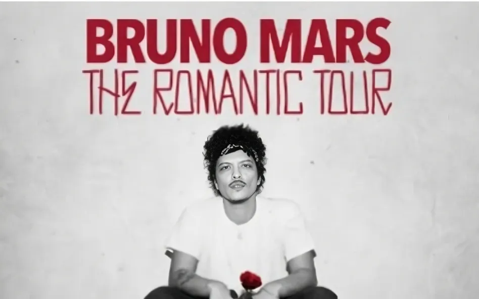 Pop-Funk icon Bruno Mars announces 2026 stadium tour