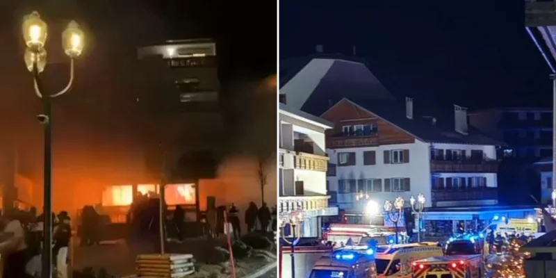 At least 10 killed in New Year's Eve fire in Switzerland at Swiss ski resort bar