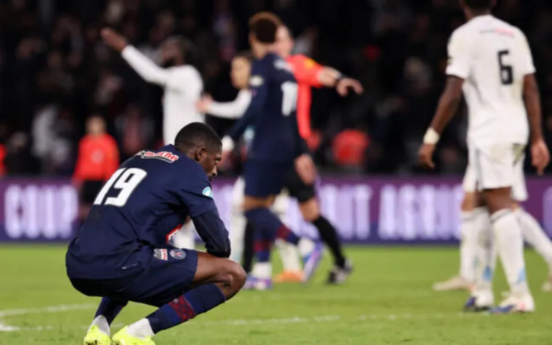 PSG stunned by Paris FC in French Cup shock