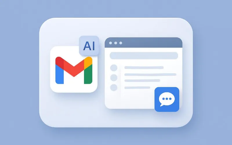 AI-Powered Gmail suggests replies and organizes your messages