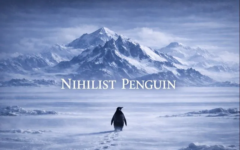 Nihilist Penguin becomes 2026’s darkly poetic meme sensation