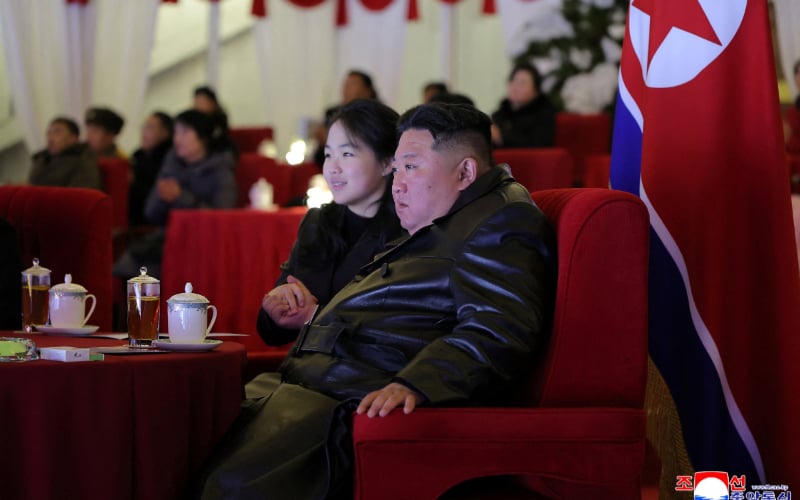 Kim Jong-un’s daughter appears at state mausoleum, renewing speculation for next North Korea leader