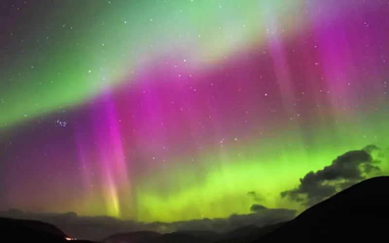 Northern lights ignite skies after rare solar fury