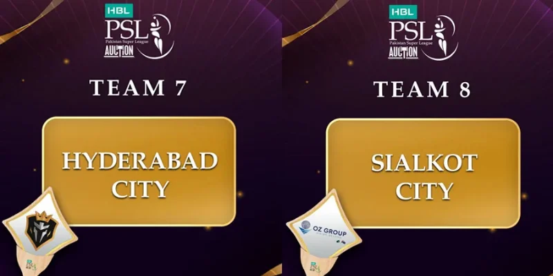 Hyderabad and Sialkot