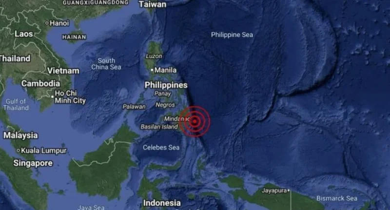 6.4-magnitude earthquake strikes Baculin, Philippines