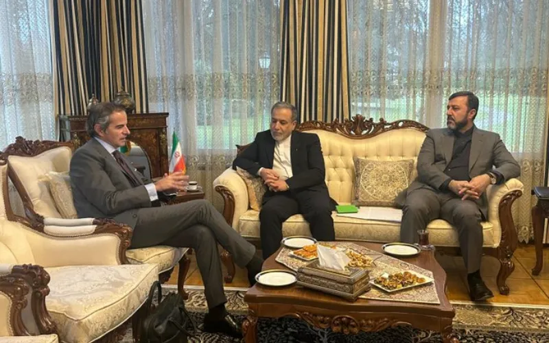 Iran’s Araghchi meets IAEA Chief in Geneva ahead of critical nuclear talks with US