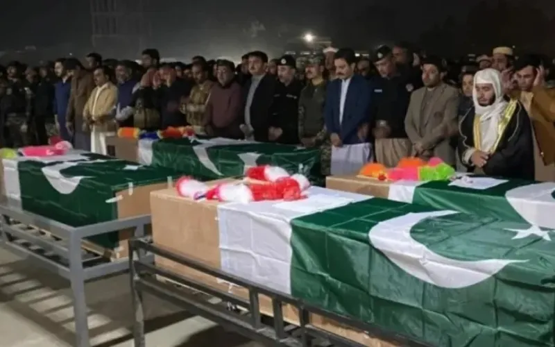 Bajaur honors 4 martyred Ababeel officers with state funeral