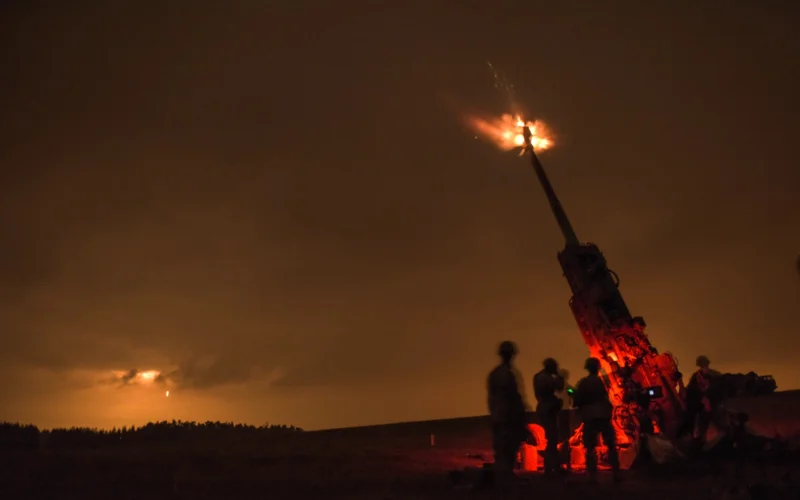 Security forces strike