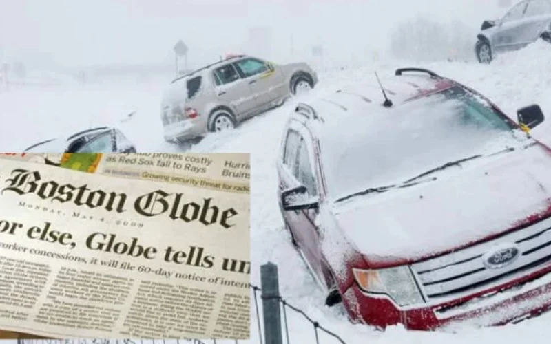 Record snowfall halts printing of 153-year-old newspaper in US Record snowfall halts printing of 153-year-old newspaper in US