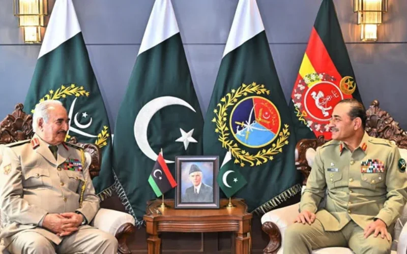 COAS meets Libyan