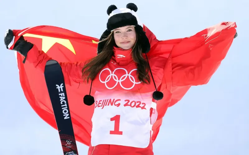 Eileen Gu’s marketability and medals make her a global icon