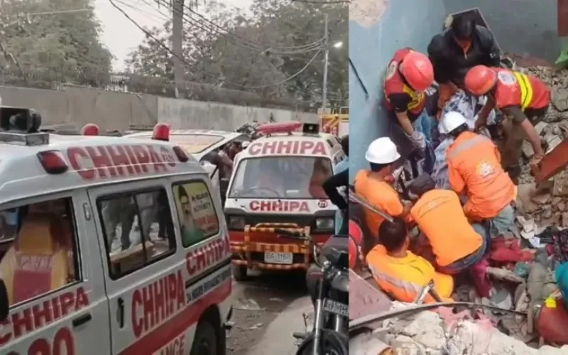 Gas cylinder explosion collapses roof 11 dead, 14 injured