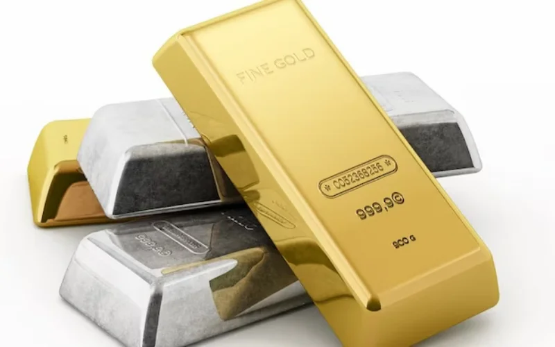 Gold prices register