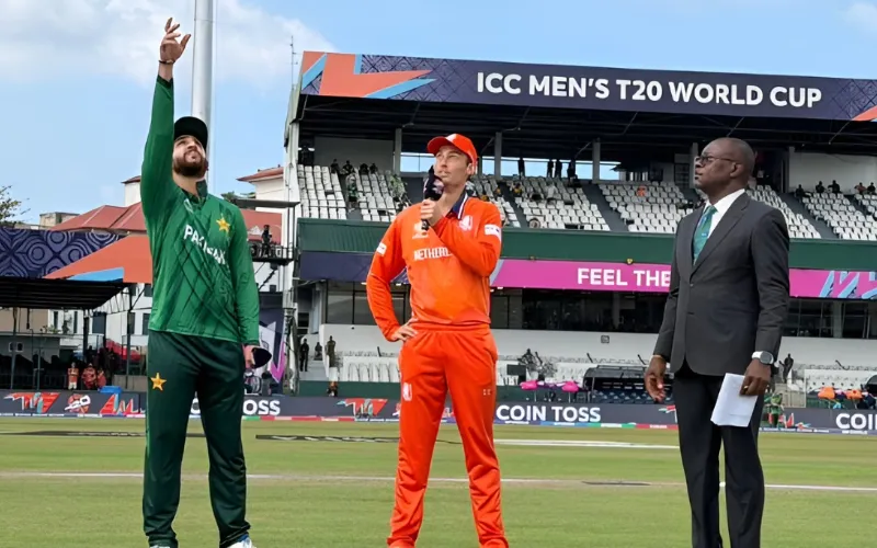 T20 World Cup Pakistan elects to field against Netherlands