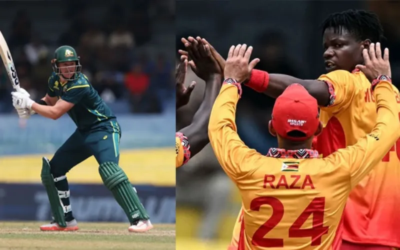 Historic upset: Zimbabwe defeats Australia in group stage thriller