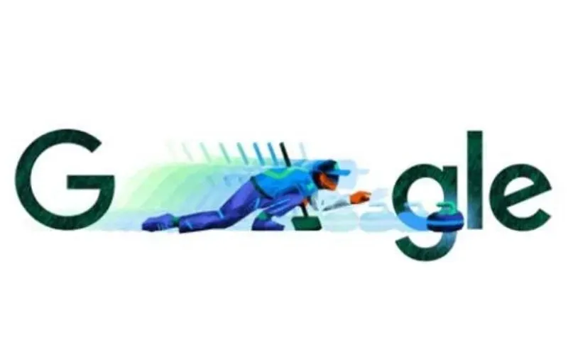 Google's animated doodle brings the Winter Olympics vibes to life