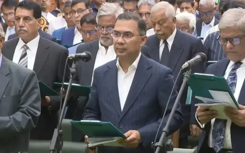Bangladesh's upcoming PM Tarique Rahman, lawmakers sworn into parliament