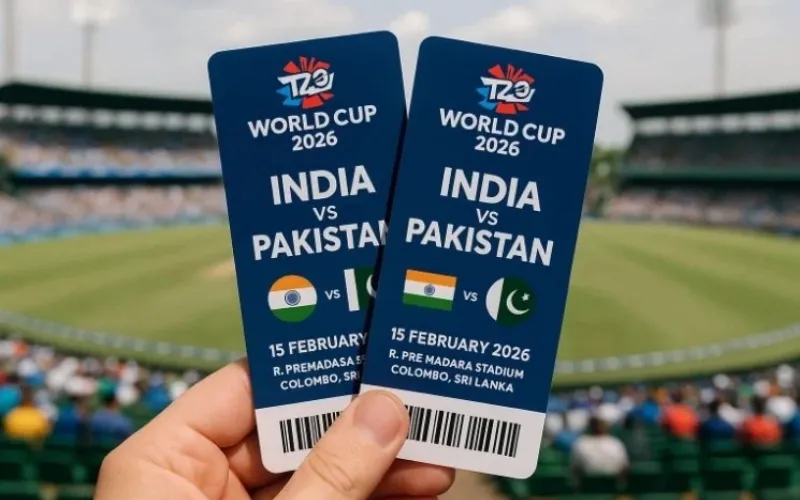T20 World Cup 2026 Pakistan–India match sparks global ticket rush