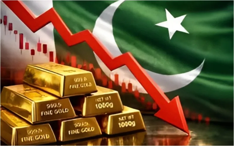 Gold prices plunge sharply across Pakistan’s markets
