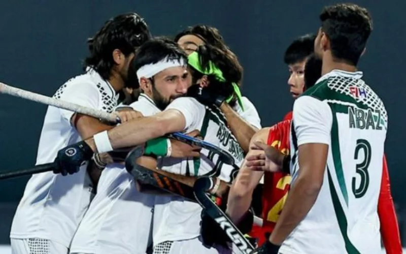 Pakistan hockey players