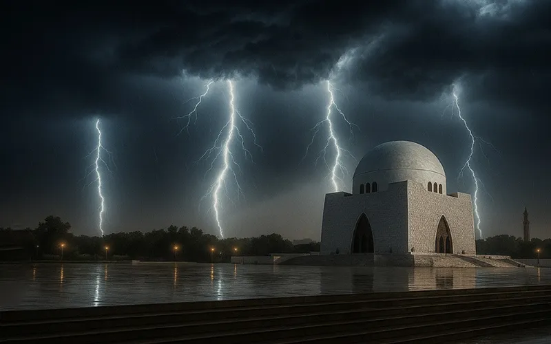 Karachi ravaged by torrential rain and storms, 23 lives lost