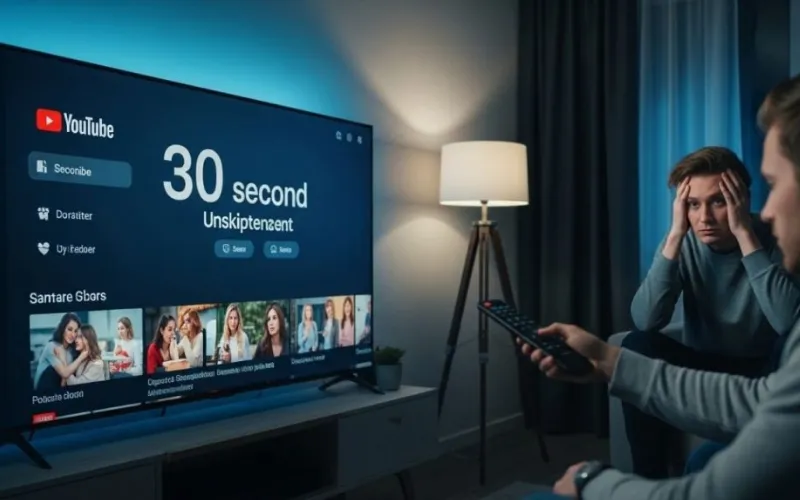 YouTube launches 30-second unskippable TV ads