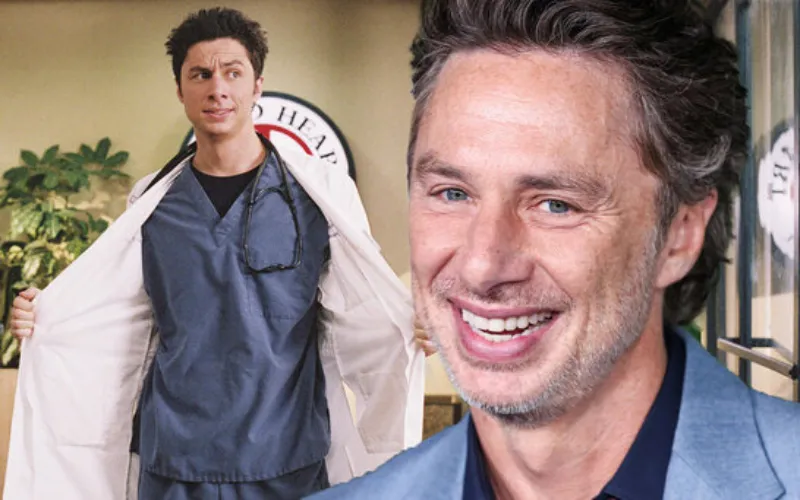 Zach Braff returns in scrubs revival after 16 years