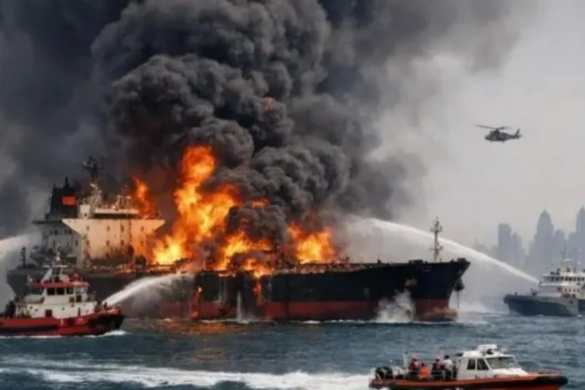 Iran strikes Kuwait’s massive oil tanker after US threats