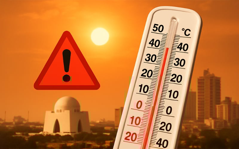 Heat intensifies in Karachi, PMD issues weather update