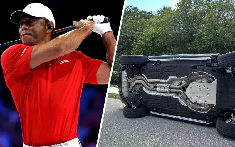 Tiger Woods arrested, charged with DUI after rollover crash in Florida