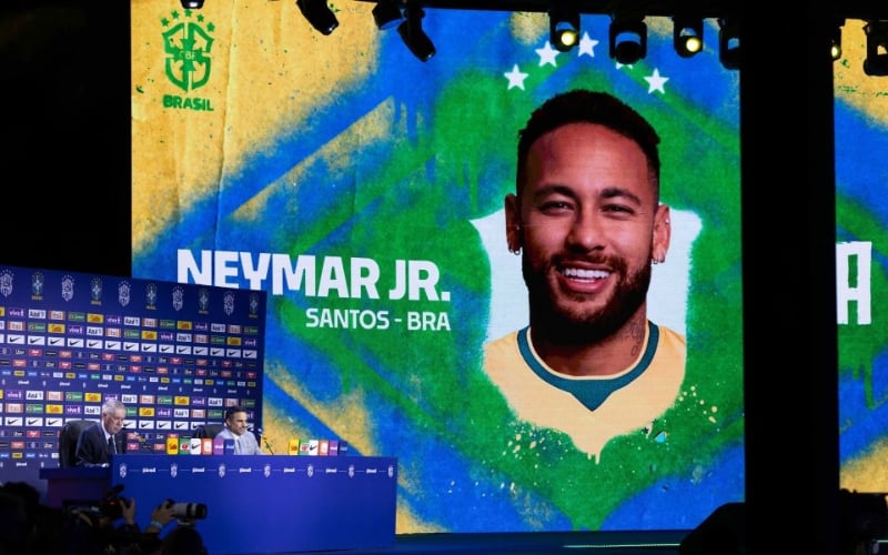 Brazil squad announced Neymar leads World Cup line-up