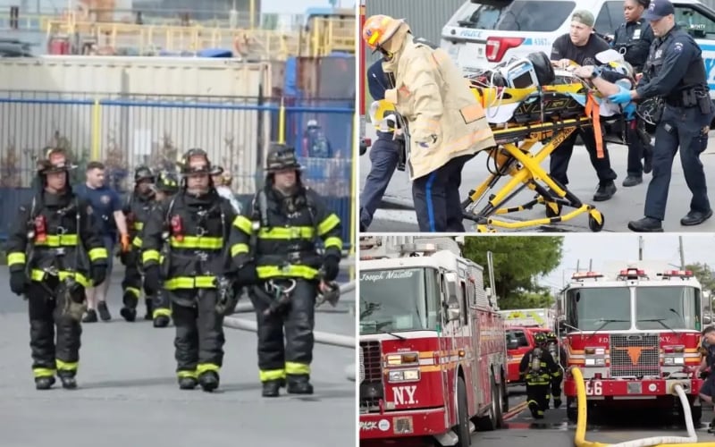One killed, dozens injured in New York Staten Island dry dock blast