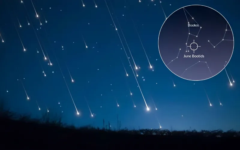 June Bootids meteor shower expected to light up night sky