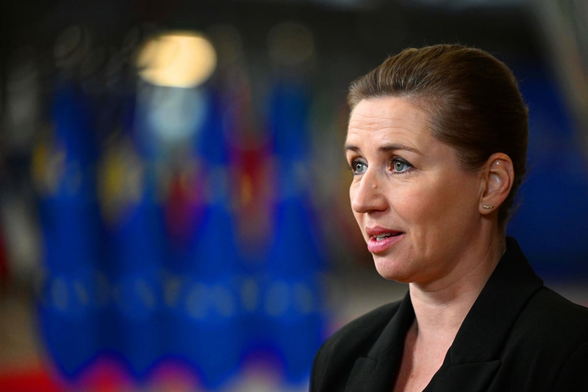 Danish Prime Minister Mette Frederiksen