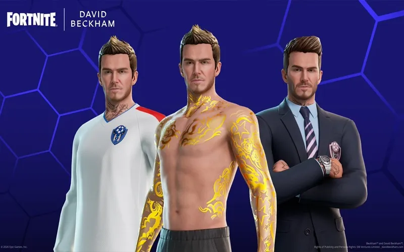David Beckham is officially coming to Fortnite