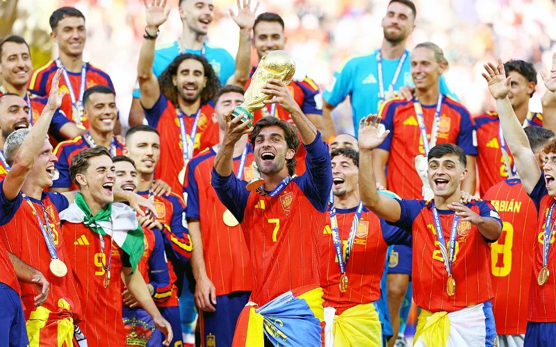 Spain jumps