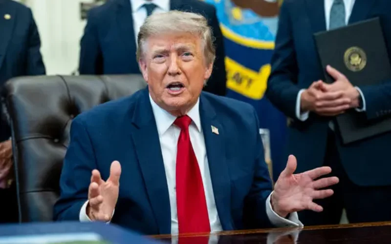 President Trump prepares new import tariffs on dozens of countries