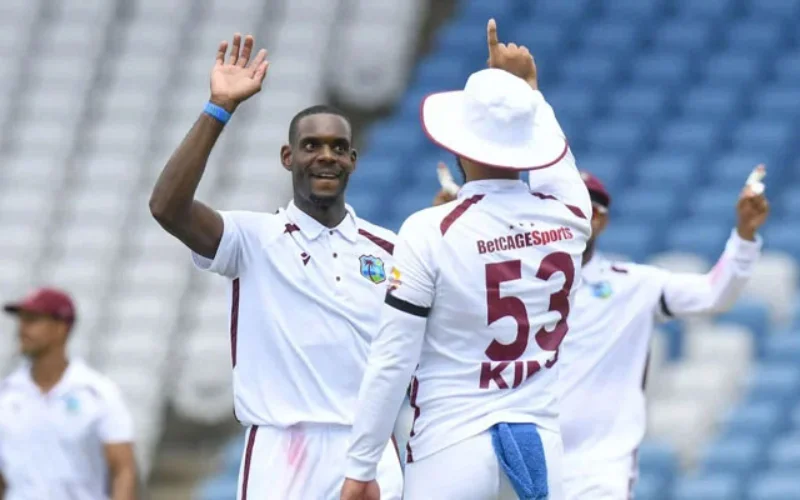 Pakistan bowled out for 282 in first innings against West Indies