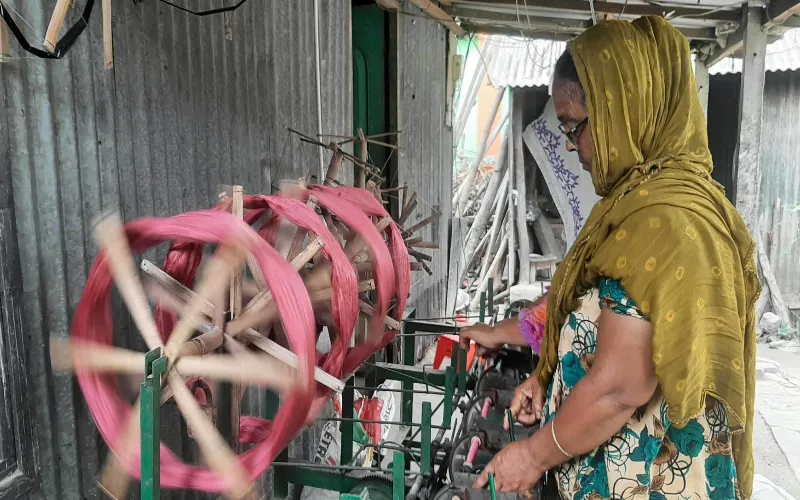 Bangladesh’s Tangail sari still rules wardrobes after centuries Bangladesh’s Tangail sari still rules wardrobes after centuries