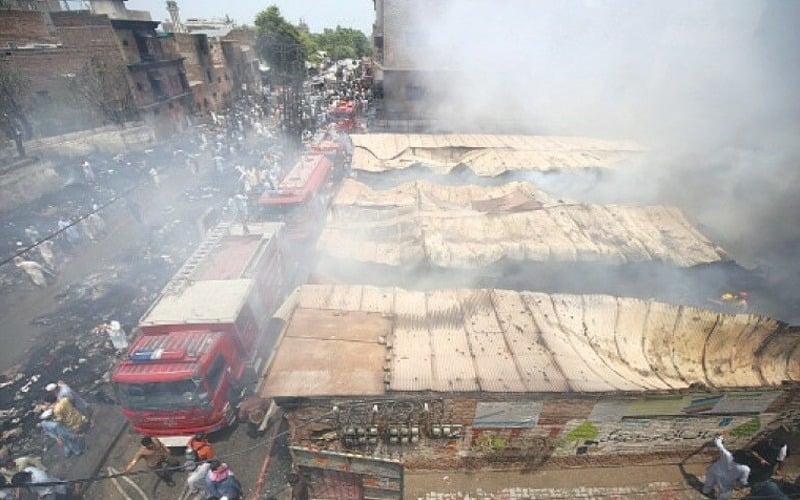Six family members killed in Peshawar house fire