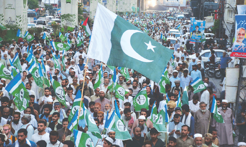 JI protest