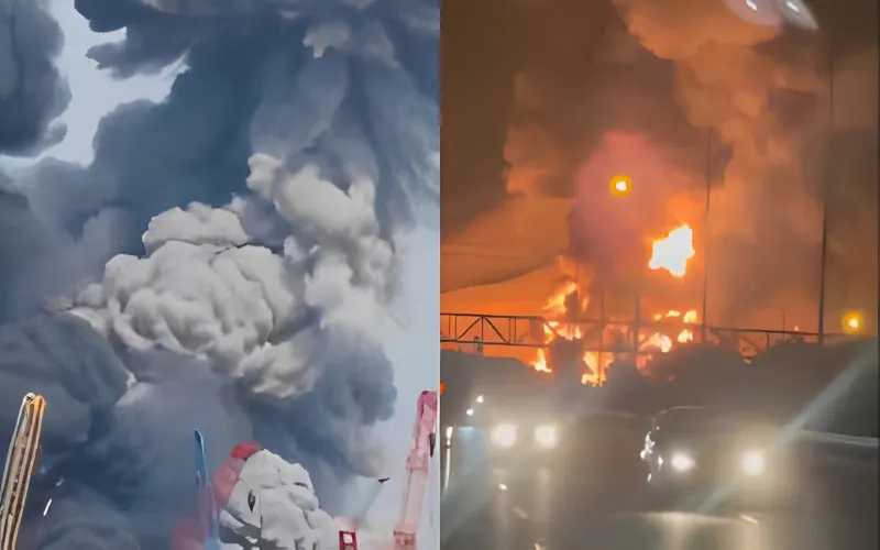 Fire contained at Saudi Aramco’s Jazan refinery